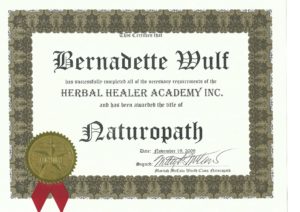 Naturopath Degree from Herbal Healing Academy